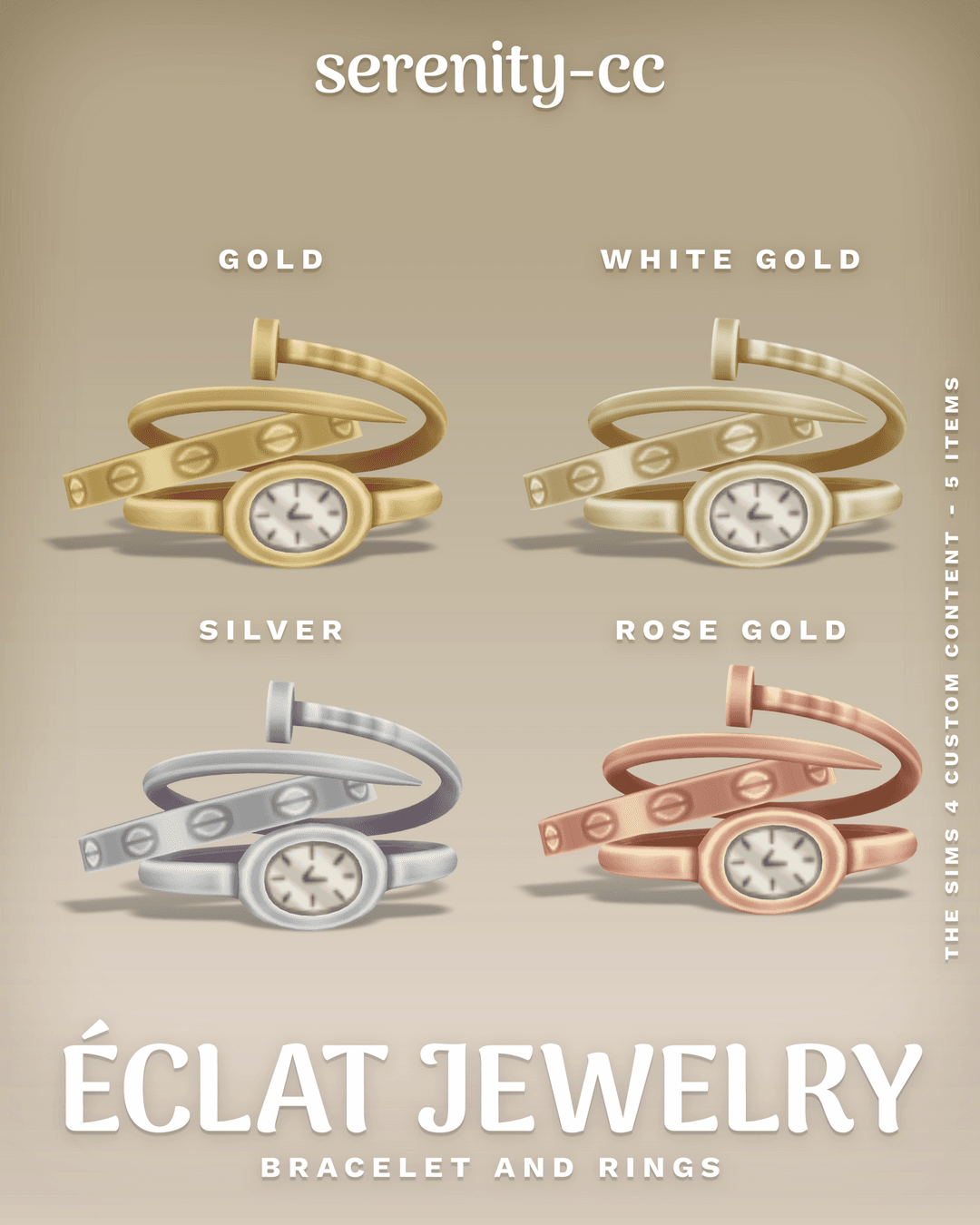 Галерея мода Ювелирный сет Éclat Jewelry Collection #1